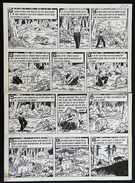 Bessy by Willy Vandersteen - Comic Strip