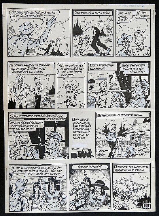 Bessy by Willy Vandersteen - Comic Strip