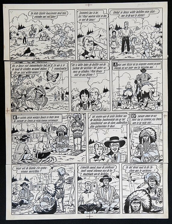 Bessy by Willy Vandersteen - Comic Strip