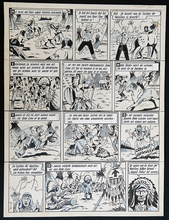 Bessy by Willy Vandersteen - Comic Strip
