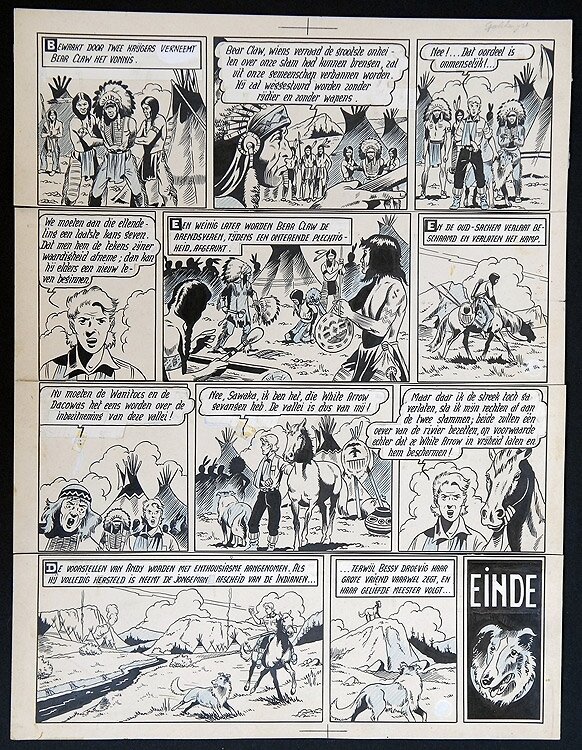 Bessy by Willy Vandersteen - Comic Strip