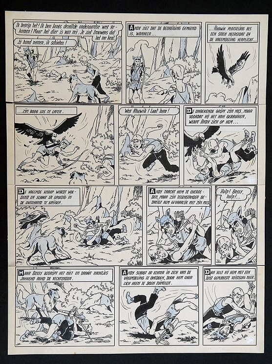 Bessy by Willy Vandersteen - Comic Strip