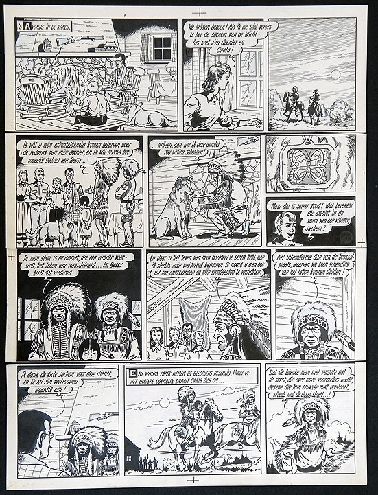Bessy by Willy Vandersteen - Comic Strip