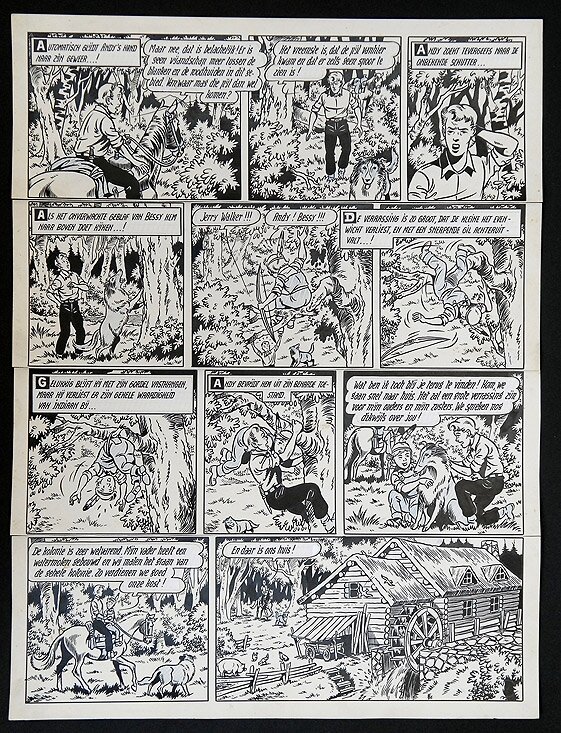 Bessy by Willy Vandersteen - Comic Strip