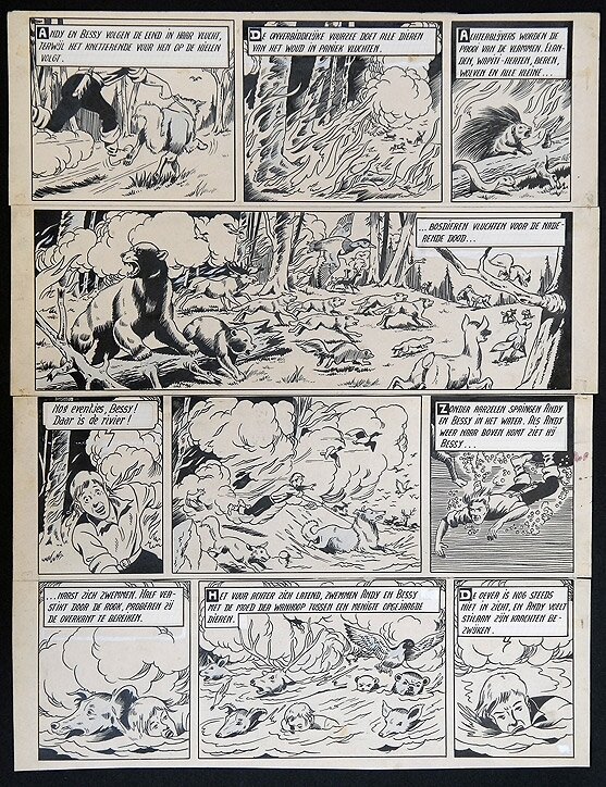 Bessy by Willy Vandersteen - Comic Strip
