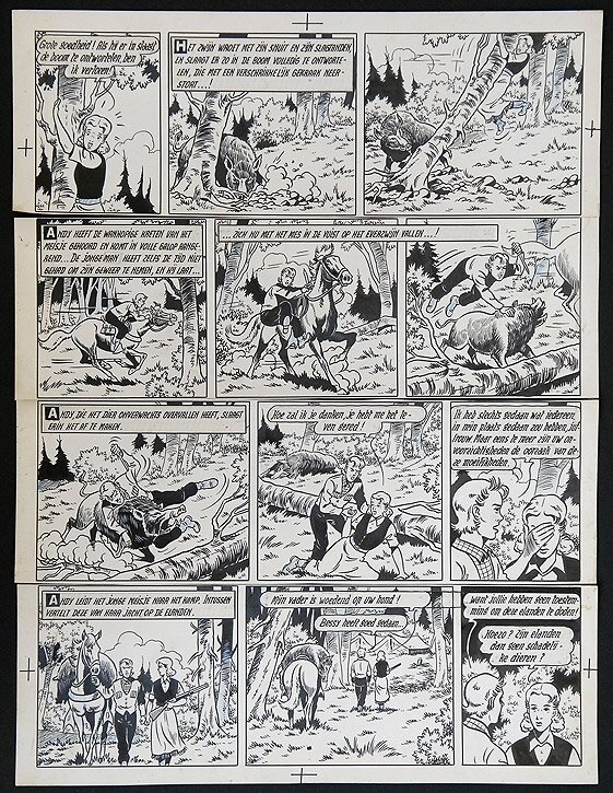 Bessy by Willy Vandersteen - Comic Strip