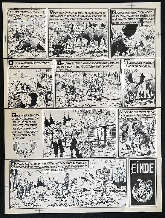 Bessy by Willy Vandersteen - Comic Strip