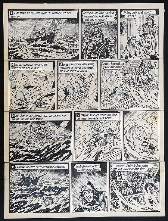 Bessy by Willy Vandersteen - Comic Strip