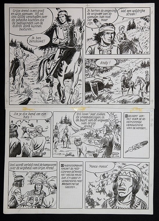 Bessy by Willy Vandersteen - Comic Strip