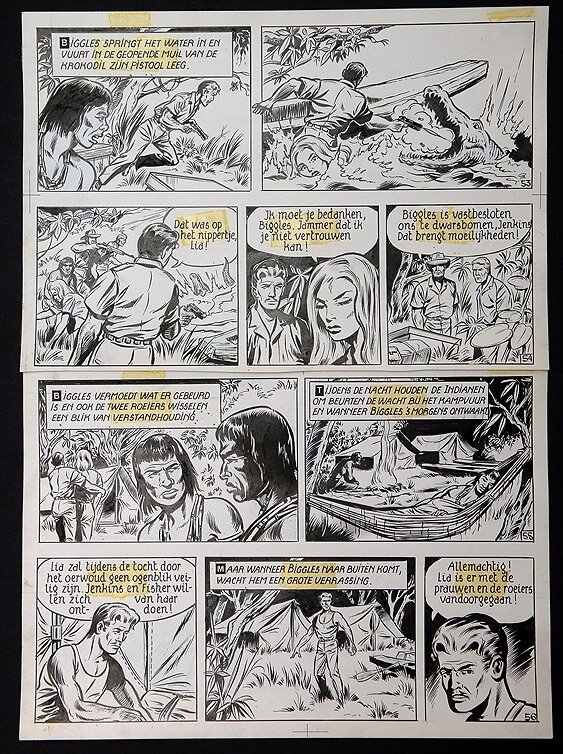 Biggles by Willy Vandersteen - Comic Strip