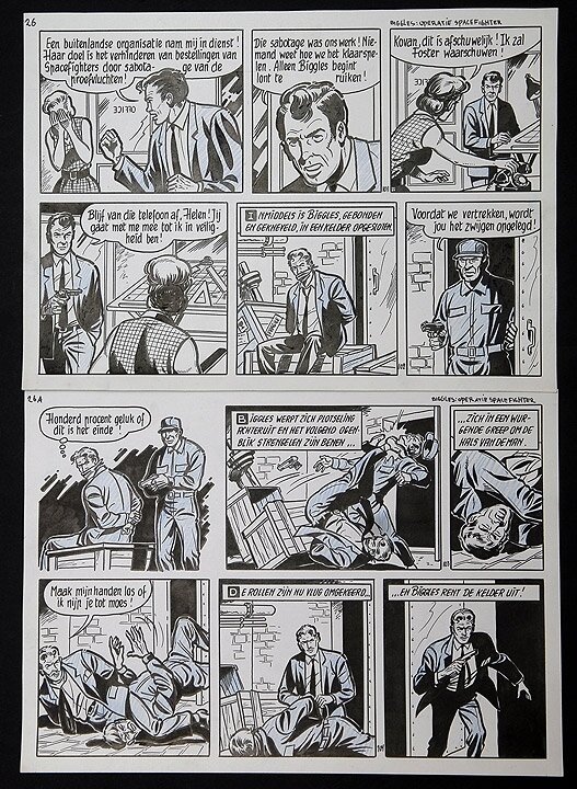 Biggles by Willy Vandersteen - Comic Strip