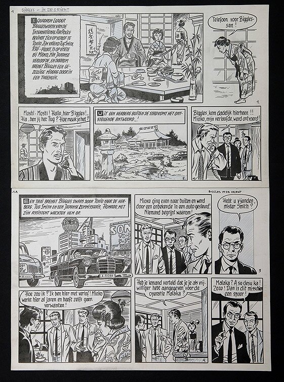 Biggles by Willy Vandersteen - Comic Strip