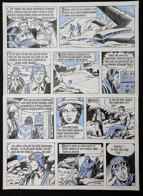 Biggles by Willy Vandersteen - Comic Strip