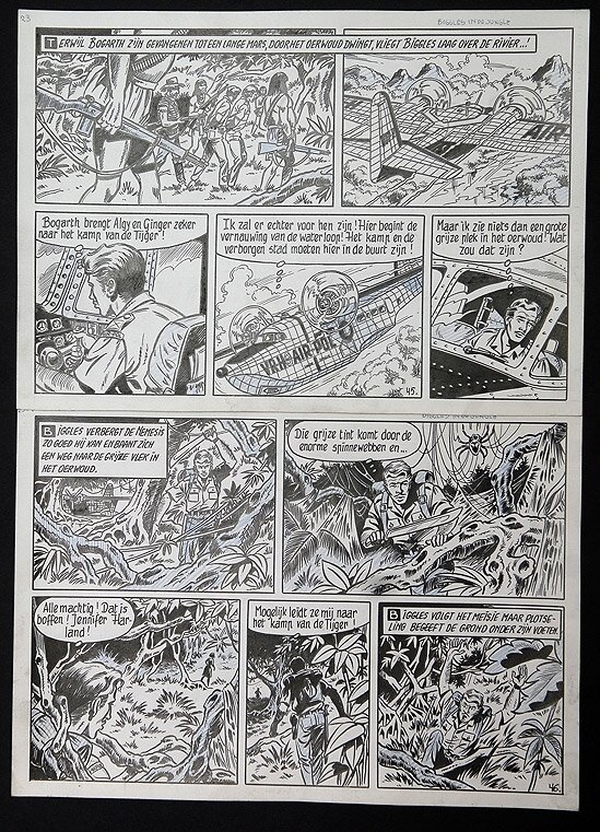 Biggles by Willy Vandersteen - Comic Strip