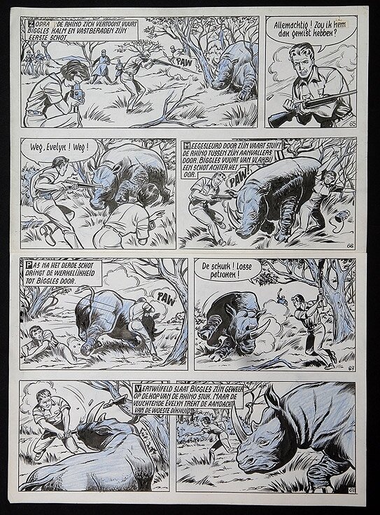 Biggles by Willy Vandersteen - Comic Strip