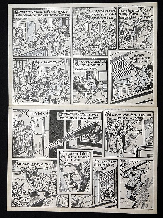 Biggles by Willy Vandersteen - Comic Strip