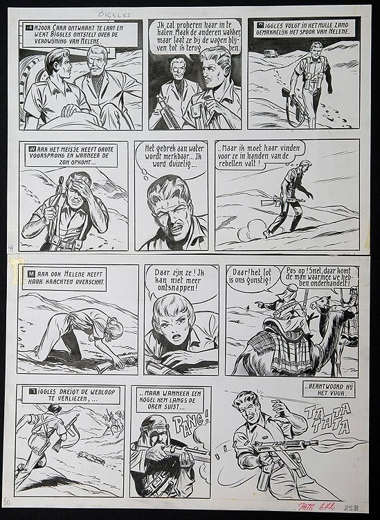Biggles by Willy Vandersteen - Comic Strip