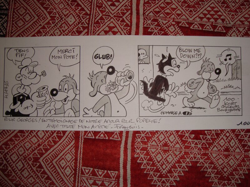 Pif LE CHIEN by François Corteggiani - Comic Strip