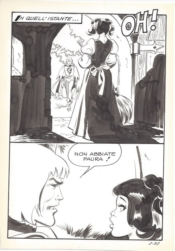 Biancaneve #2 p57 par Leone Frollo - Planche originale