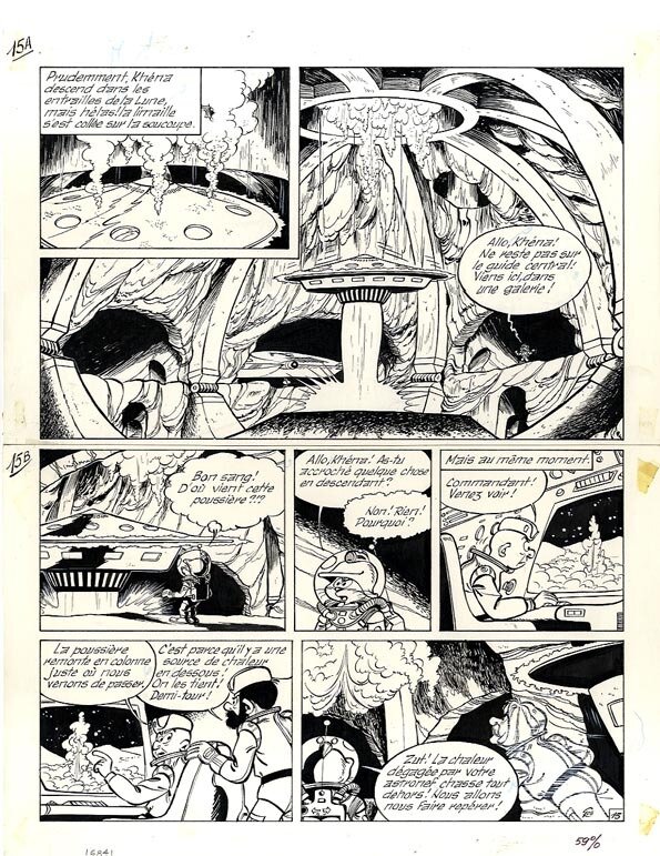 Scrameustache by Gos - Comic Strip
