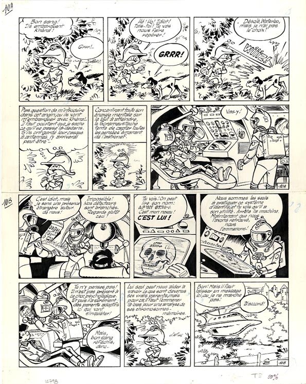 Scrameustache by Gos - Comic Strip