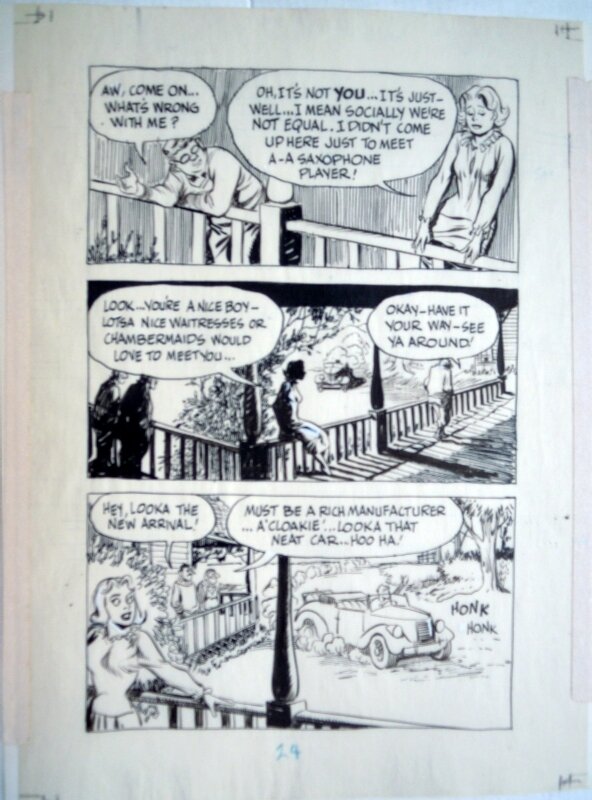 Will Eisner, A contract with god - cookalein page 24 - Planche originale