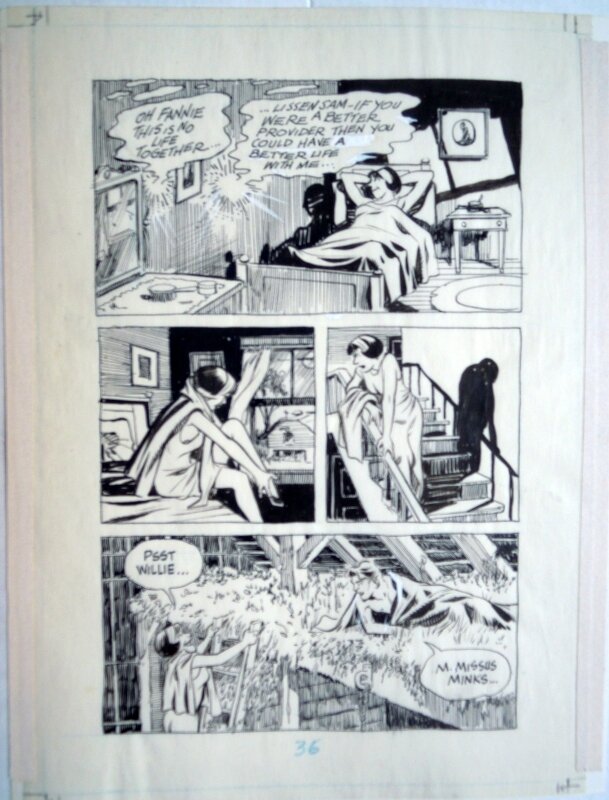 Will Eisner, A contract with god - cookalein page 36 - Planche originale