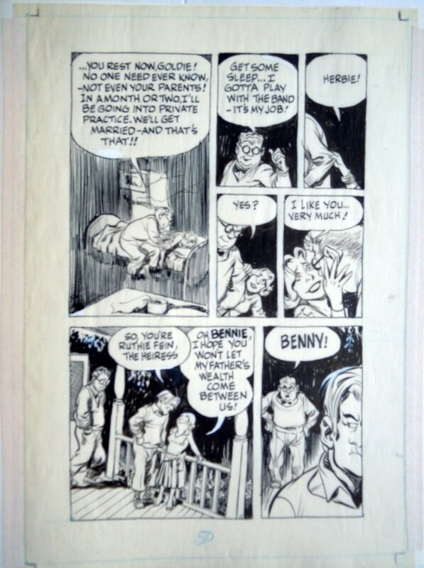 Will Eisner, A contract with god - cookalein page 50 - Planche originale