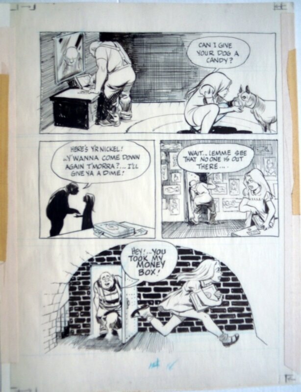 Will Eisner, A contract with god - the super page 18 - Comic Strip