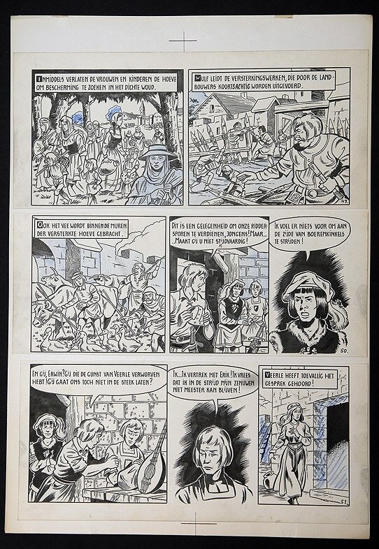 Willy Vandersteen, De gouden sporen - plaat 11 - Comic Strip