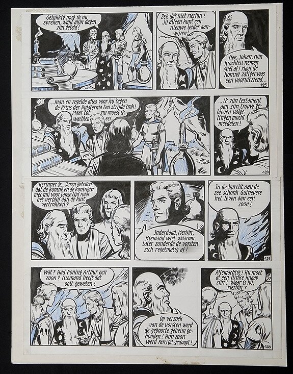 De rode ridder by Willy Vandersteen - Comic Strip