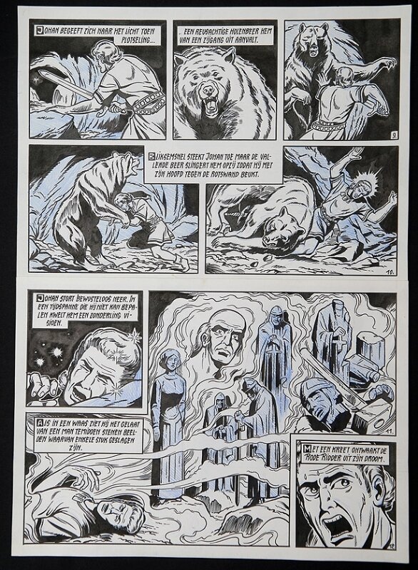 De rode ridder by Willy Vandersteen - Comic Strip
