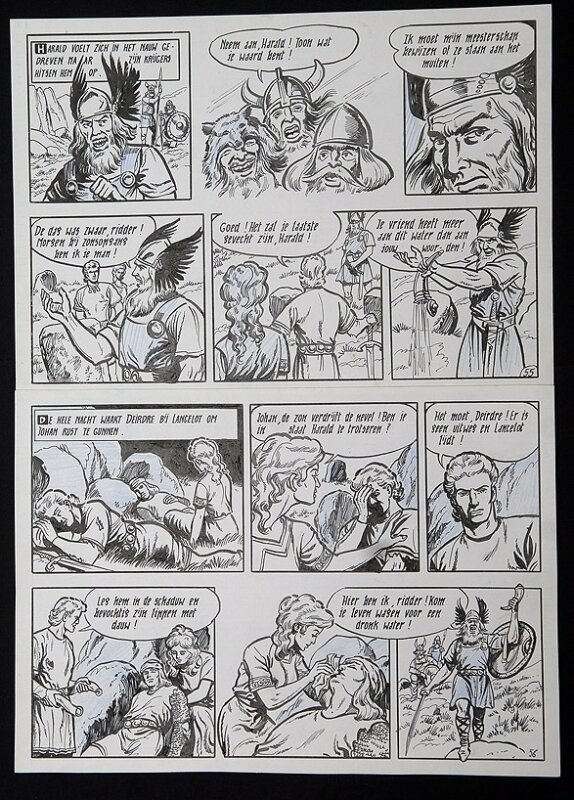 De rode ridder by Willy Vandersteen - Comic Strip