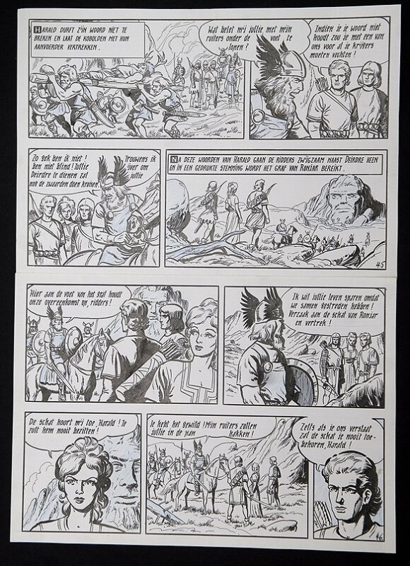 De rode ridder by Willy Vandersteen - Comic Strip