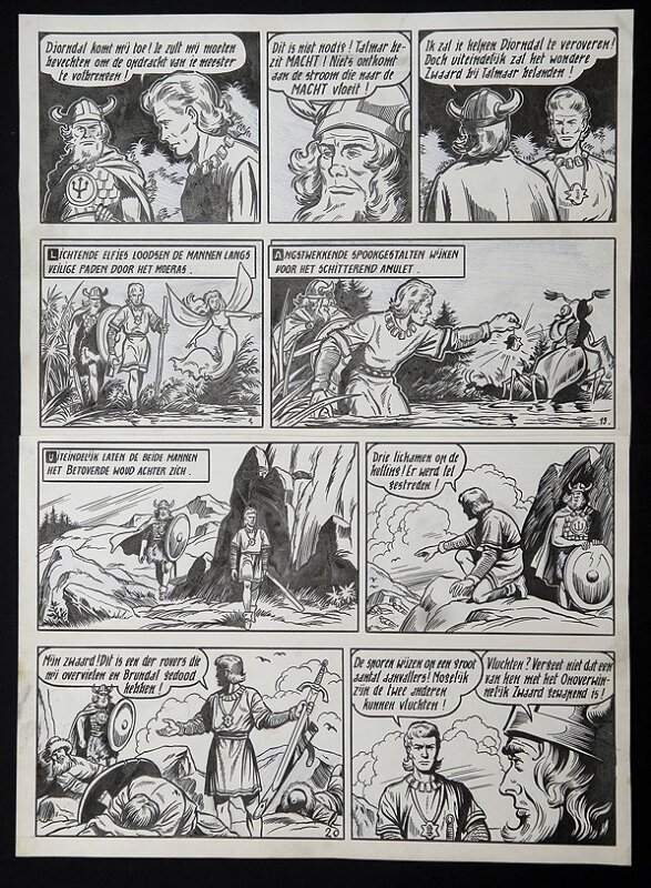 De rode ridder by Willy Vandersteen - Comic Strip