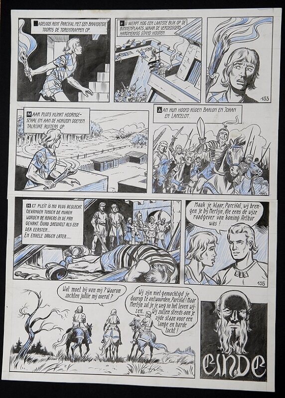 De rode ridder by Willy Vandersteen - Comic Strip