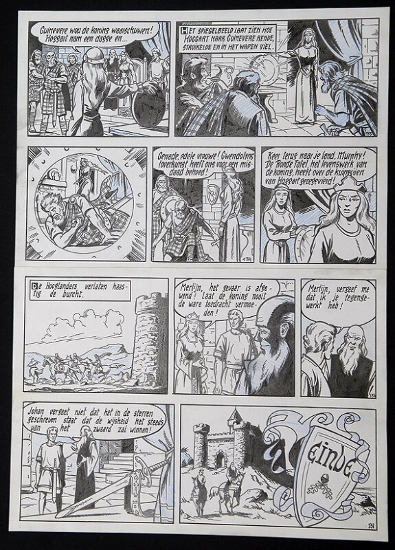 De rode ridder by Willy Vandersteen - Comic Strip