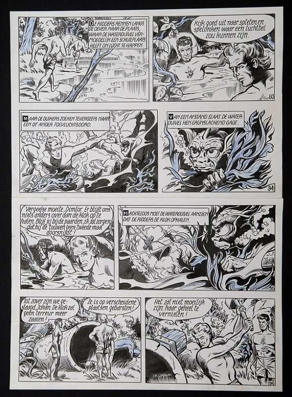 De rode ridder by Willy Vandersteen - Comic Strip