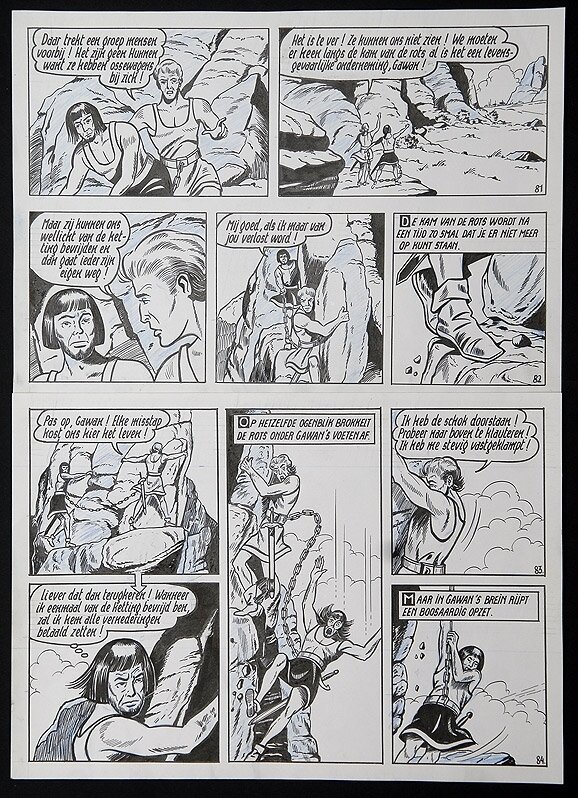De rode ridder by Willy Vandersteen - Comic Strip
