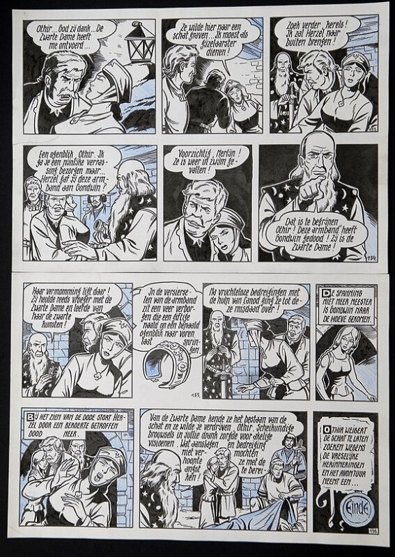 De rode ridder by Willy Vandersteen - Comic Strip