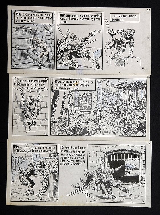 De Rode Ridder by Willy Vandersteen - Comic Strip