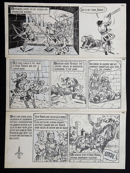 De Rode Ridder by Willy Vandersteen - Comic Strip