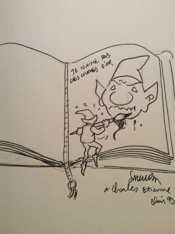 Livre d'or by unknown - Sketch