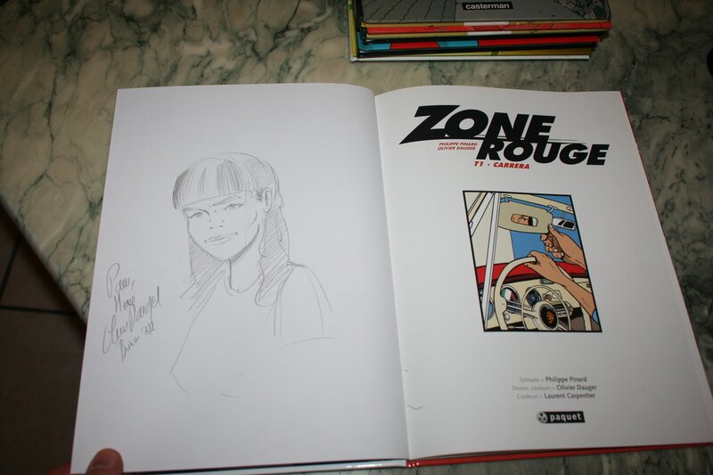 Zone Rouge by Olivier Dauger, Philippe Pinard - Sketch
