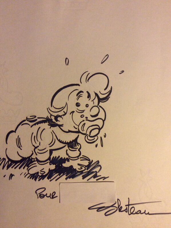 Bébé by Albert Blesteau - Sketch