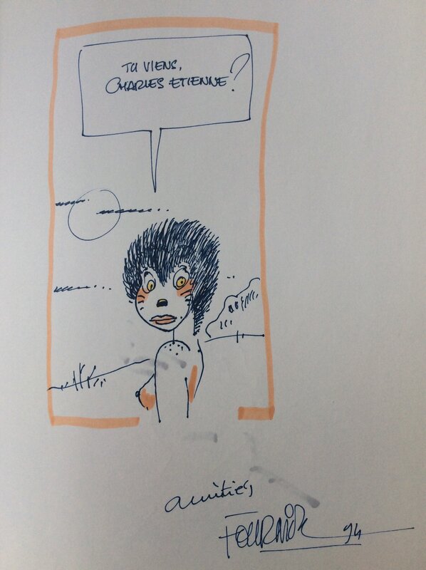 Créature by Jean-Claude Fournier - Sketch