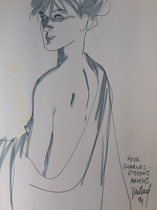 Femme by André Juillard - Sketch
