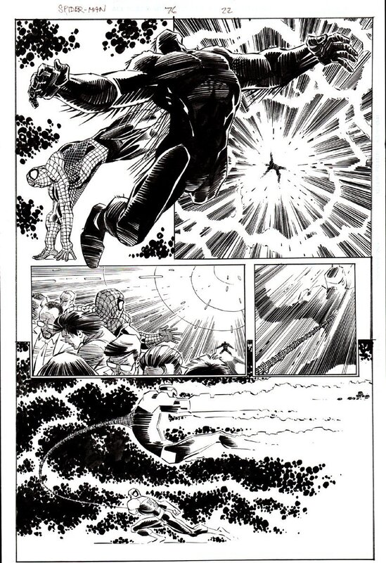 John Romita Jr., Scott Hanna, Spider-Man #76 Pg 22 - Comic Strip