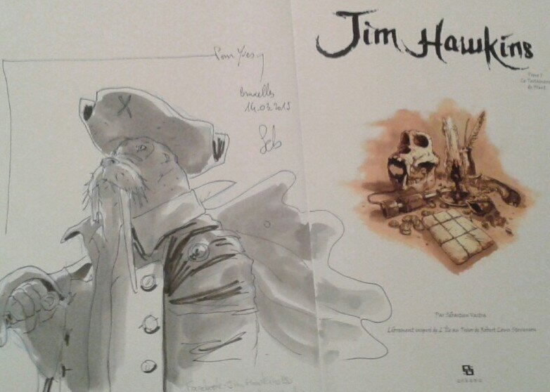Jim Hawkins by Sébastien Vastra - Sketch
