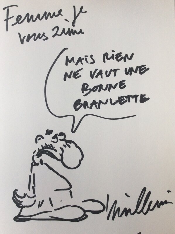 Branlette by Philippe Vuillemin - Sketch